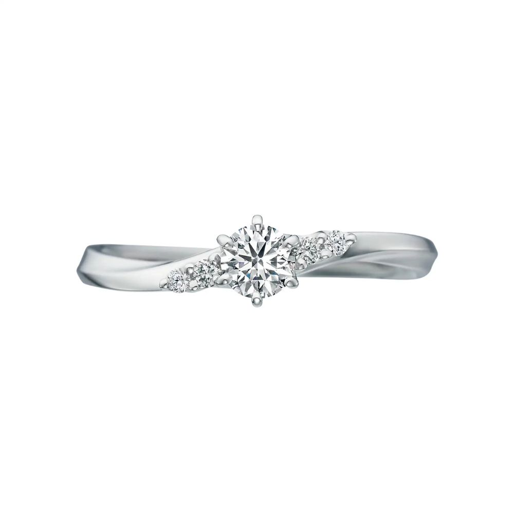シンデレラの婚約指輪WDE6701のダイヤVer