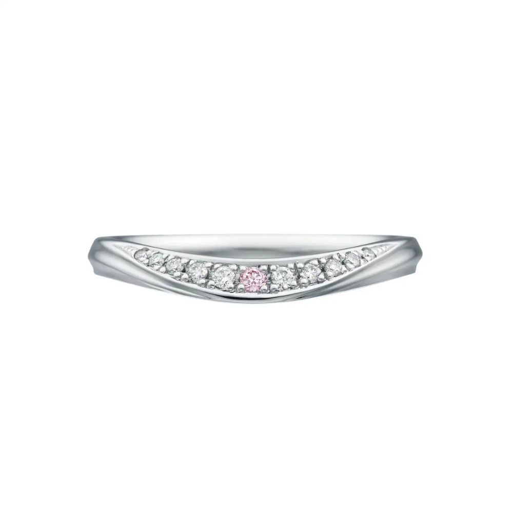 シンデレラの結婚指輪WDL6605のピンクVer