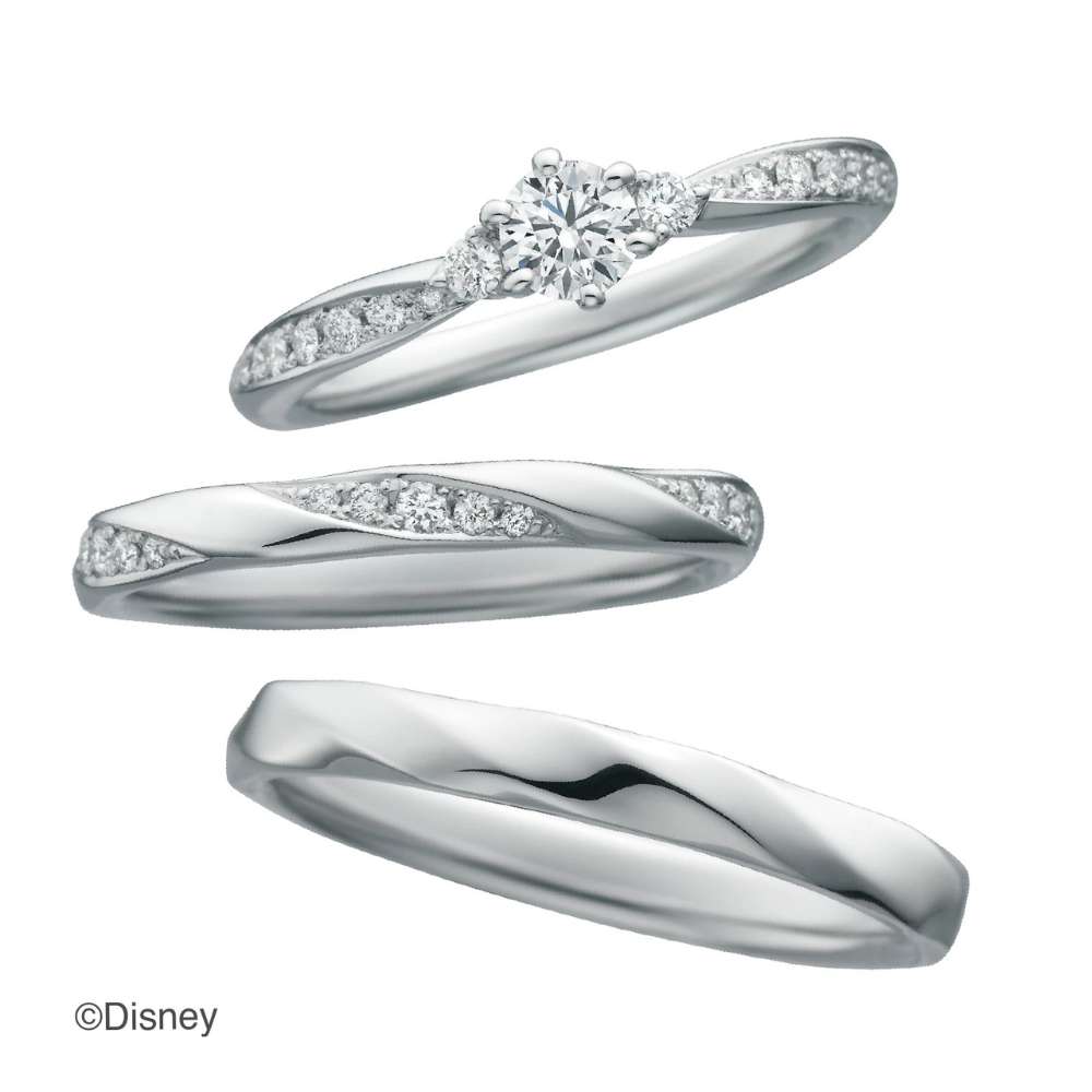 ファンタジアの婚約指輪FSE-915とセットリングの結婚指輪