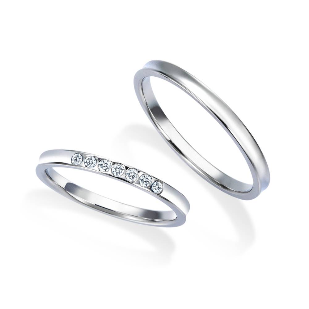 ブルーリバーの結婚指輪B13064/B13065