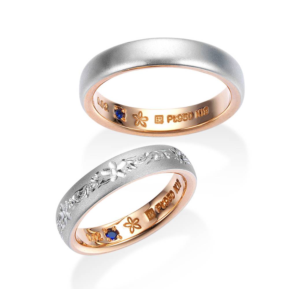 ブルーリバーの結婚指輪B19053S/B19054S