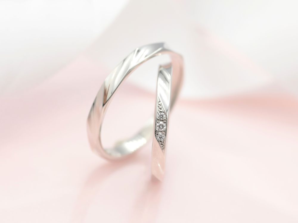 ロルの結婚指輪 PT999リング LPP032/LPP032D